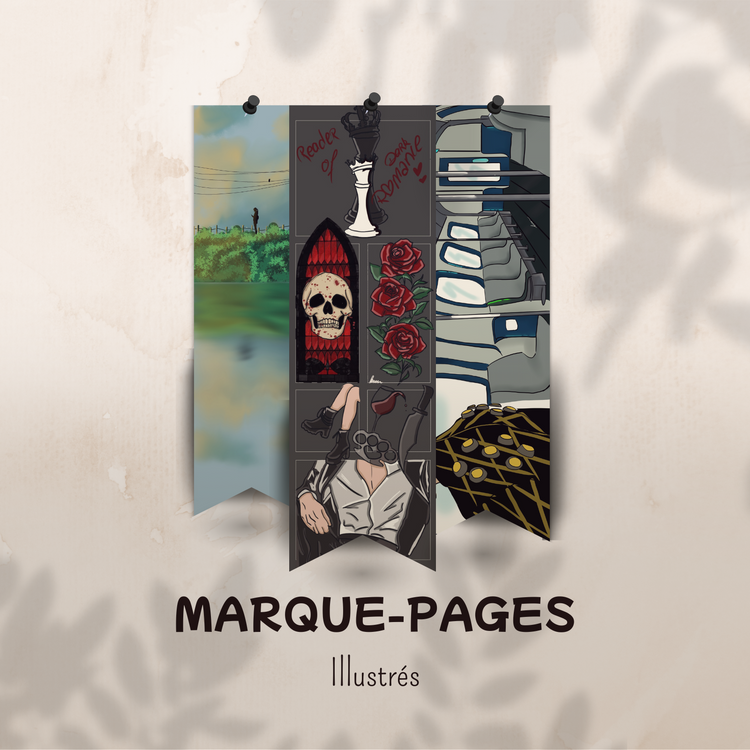 Marque pages illustrés